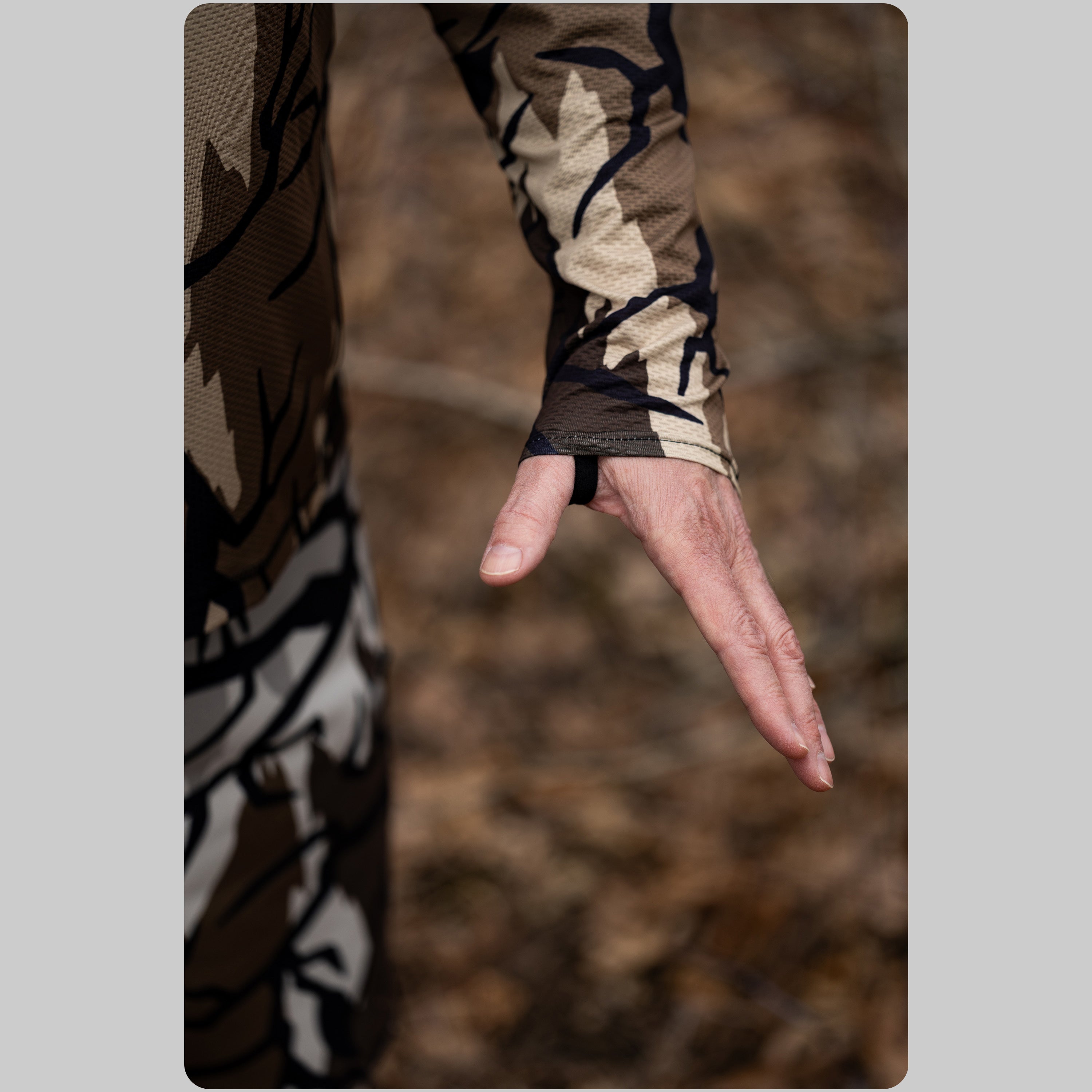 Predator Camo - Lifestyle 4 Vapor Lite Hoodie - #color_fall-brown