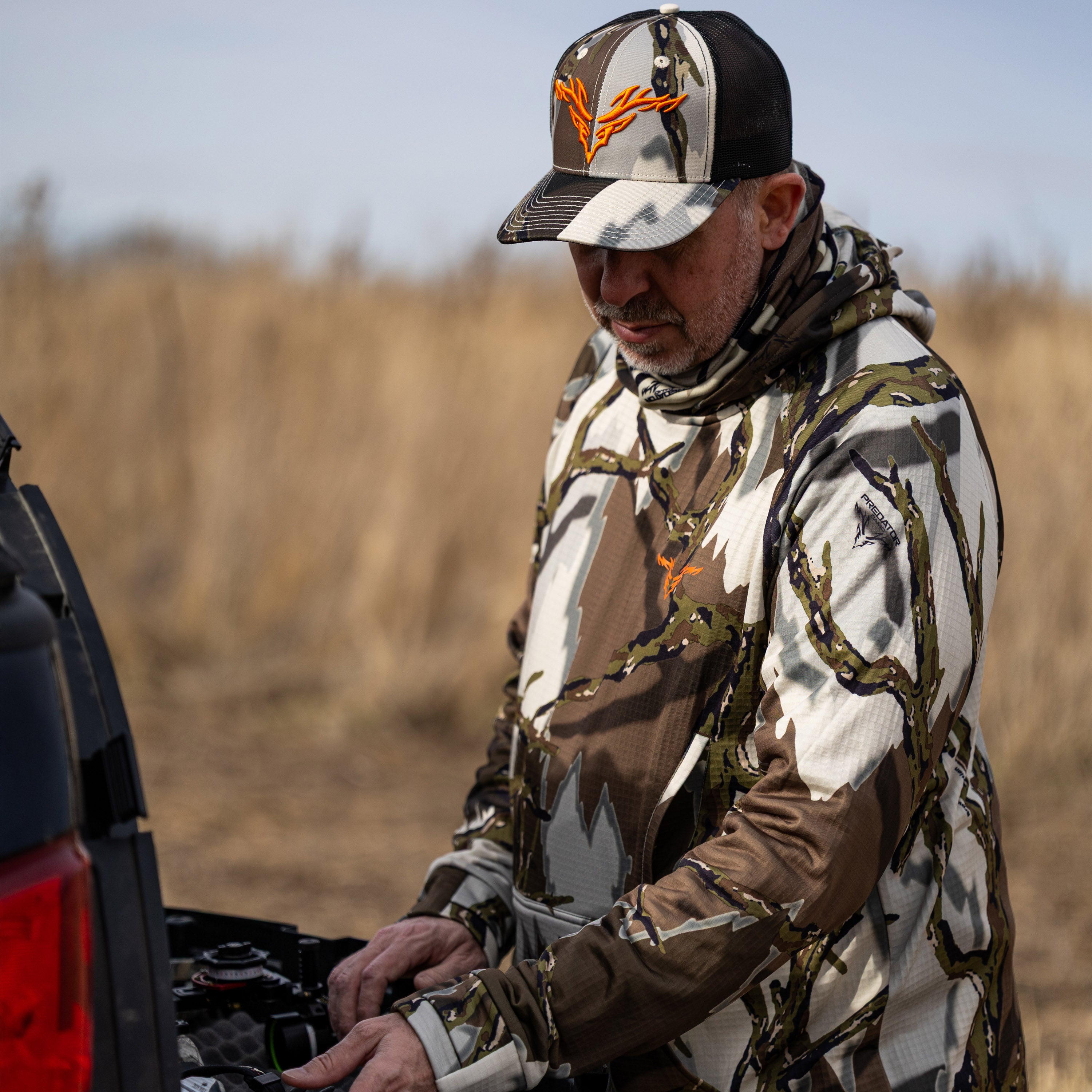 Predator Camo - Lifestyle ThermoGrid Hoodie - #color_brown-deception
