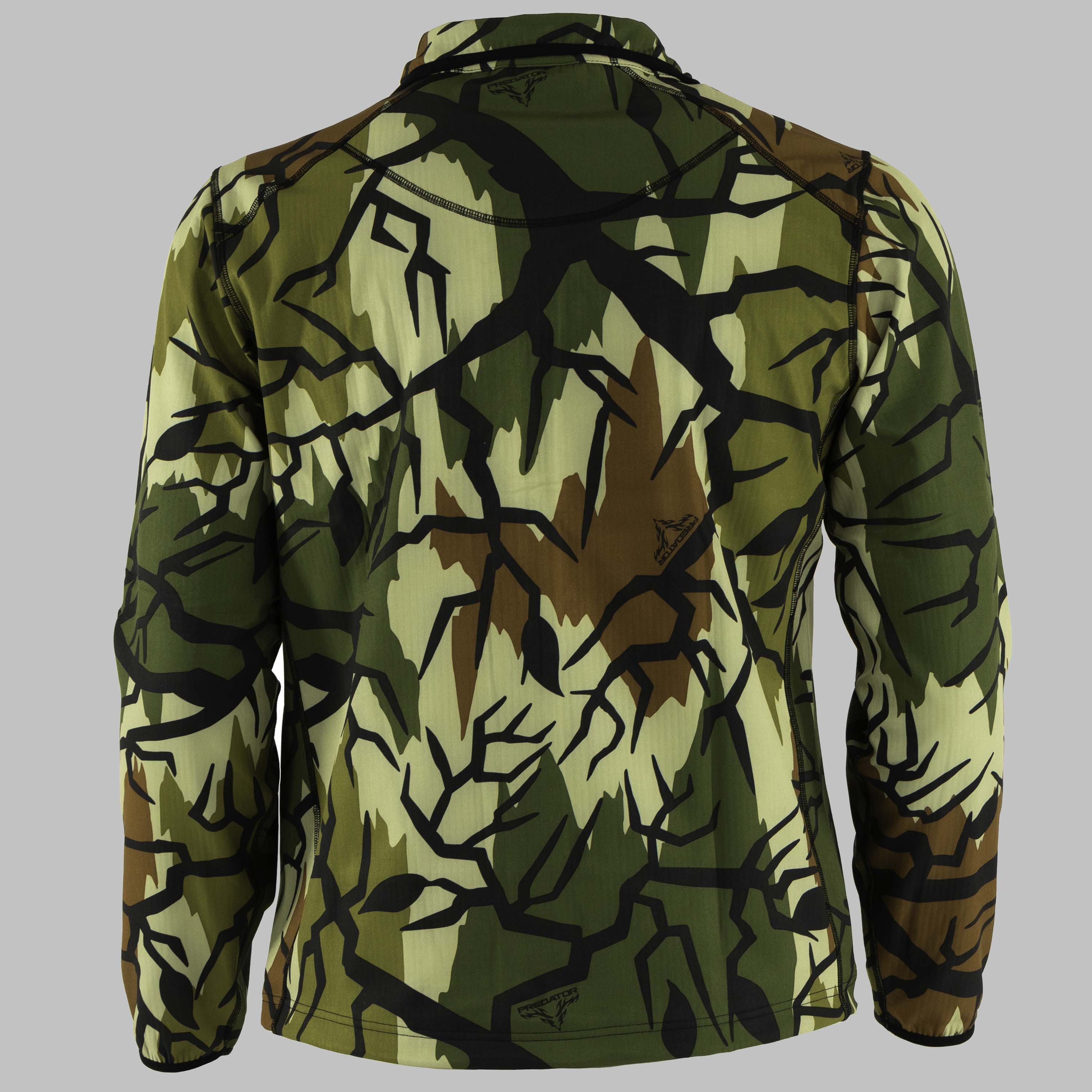 Predator Camo - Alpine Jacket - Back View - #color_spring-green