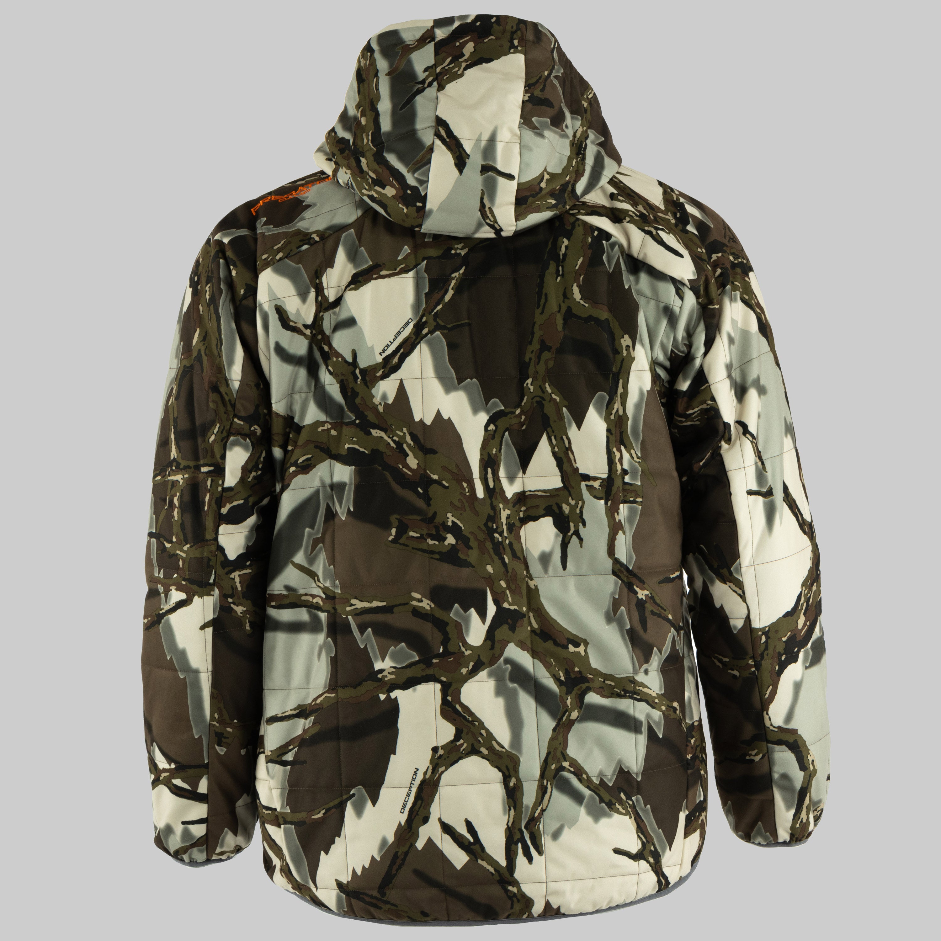 Predator Camo - Ambush 2.0 Jacket - Back View - #color_brown-deception