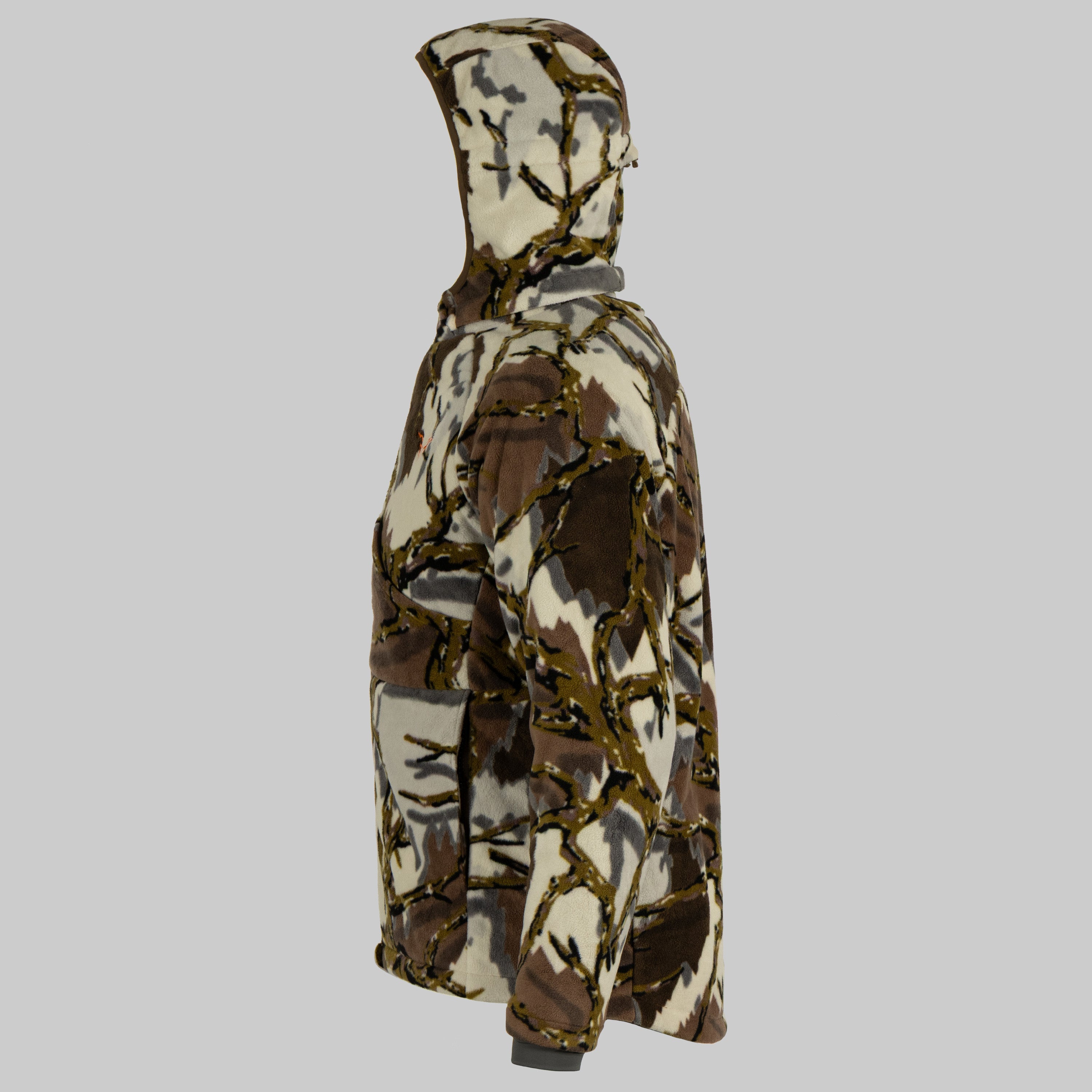 Predator Camo - Vantage X Jacket - Side View - #color_brown-deception
