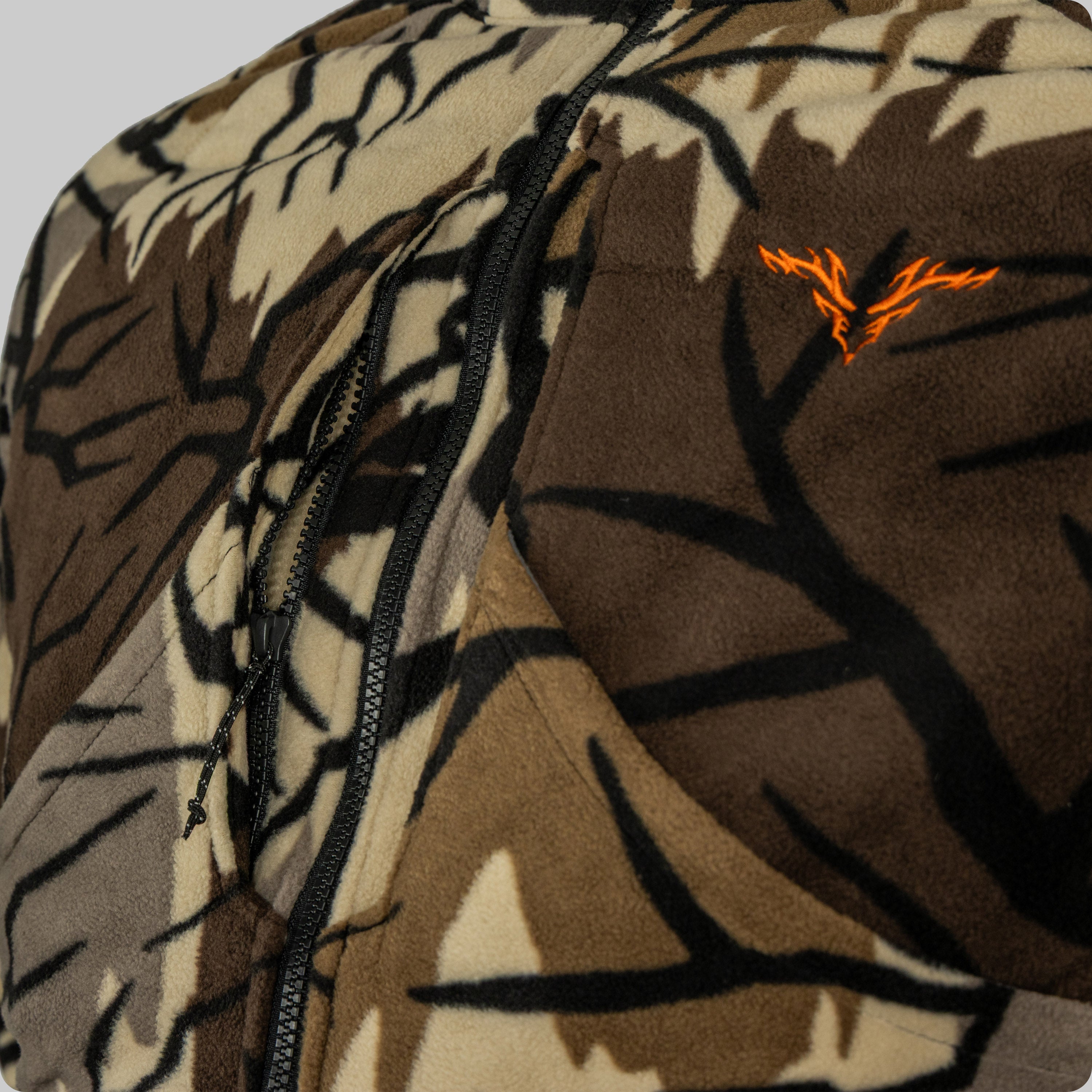 Predator Camo - Vantage X Jacket - Chest Pockets - #color_fall-brown