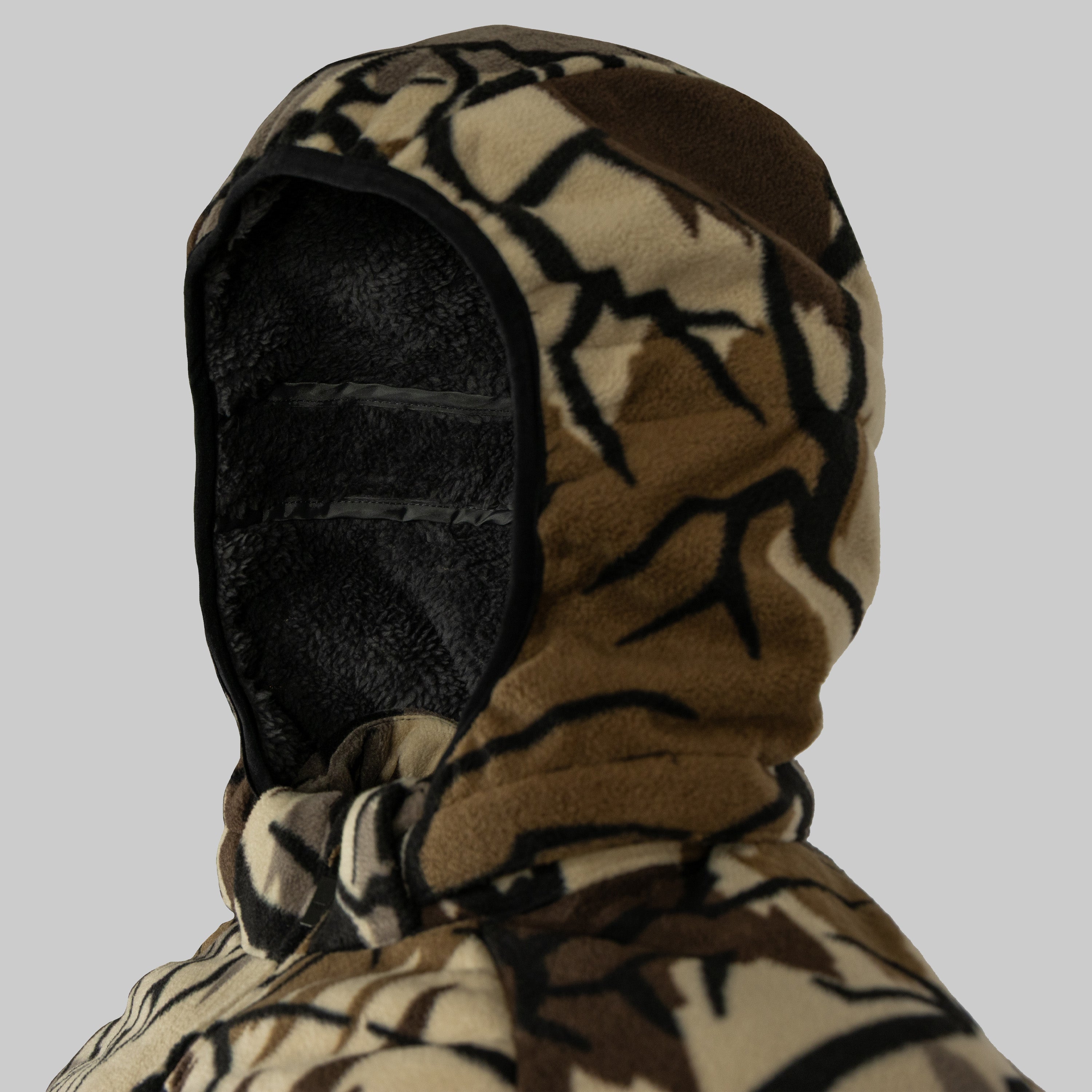 Predator Camo - Vantage X Jacket - Hood Side - #color_fall-brown