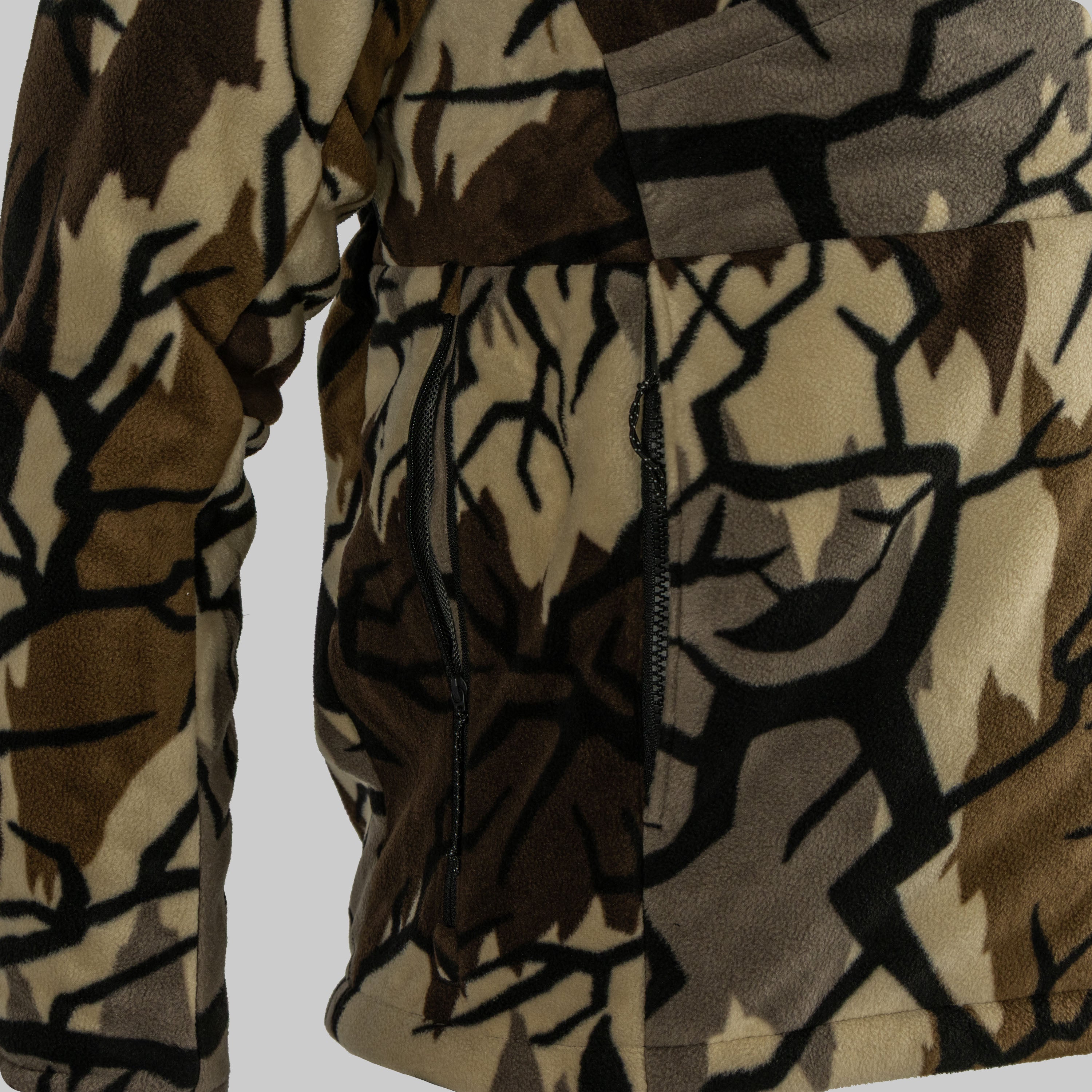 Predator Camo - Vantage X Jacket - Vent and Pocket - #color_fall-brown