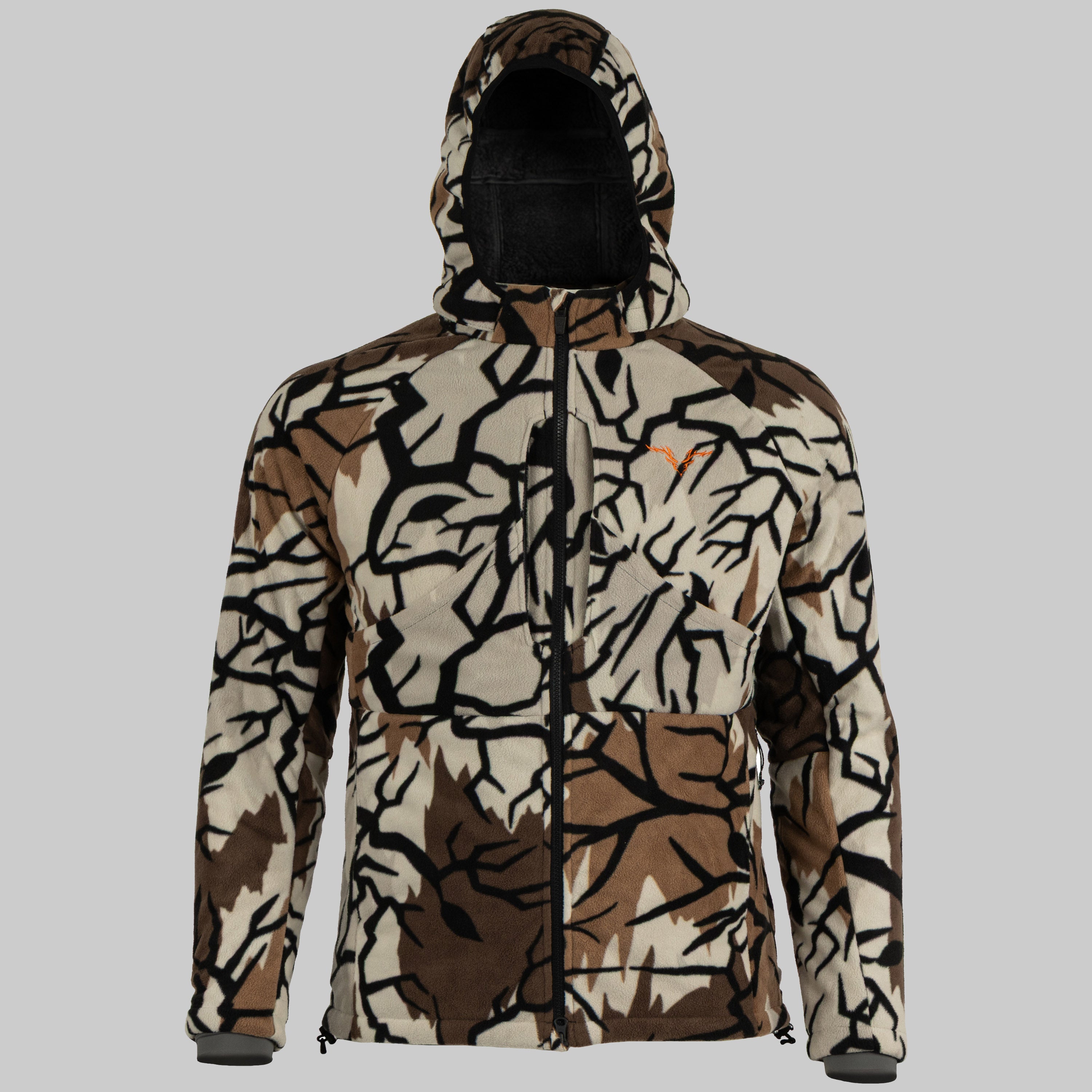 Predator Camo - Vantage X Jacket - Front View - #color_fall-gray