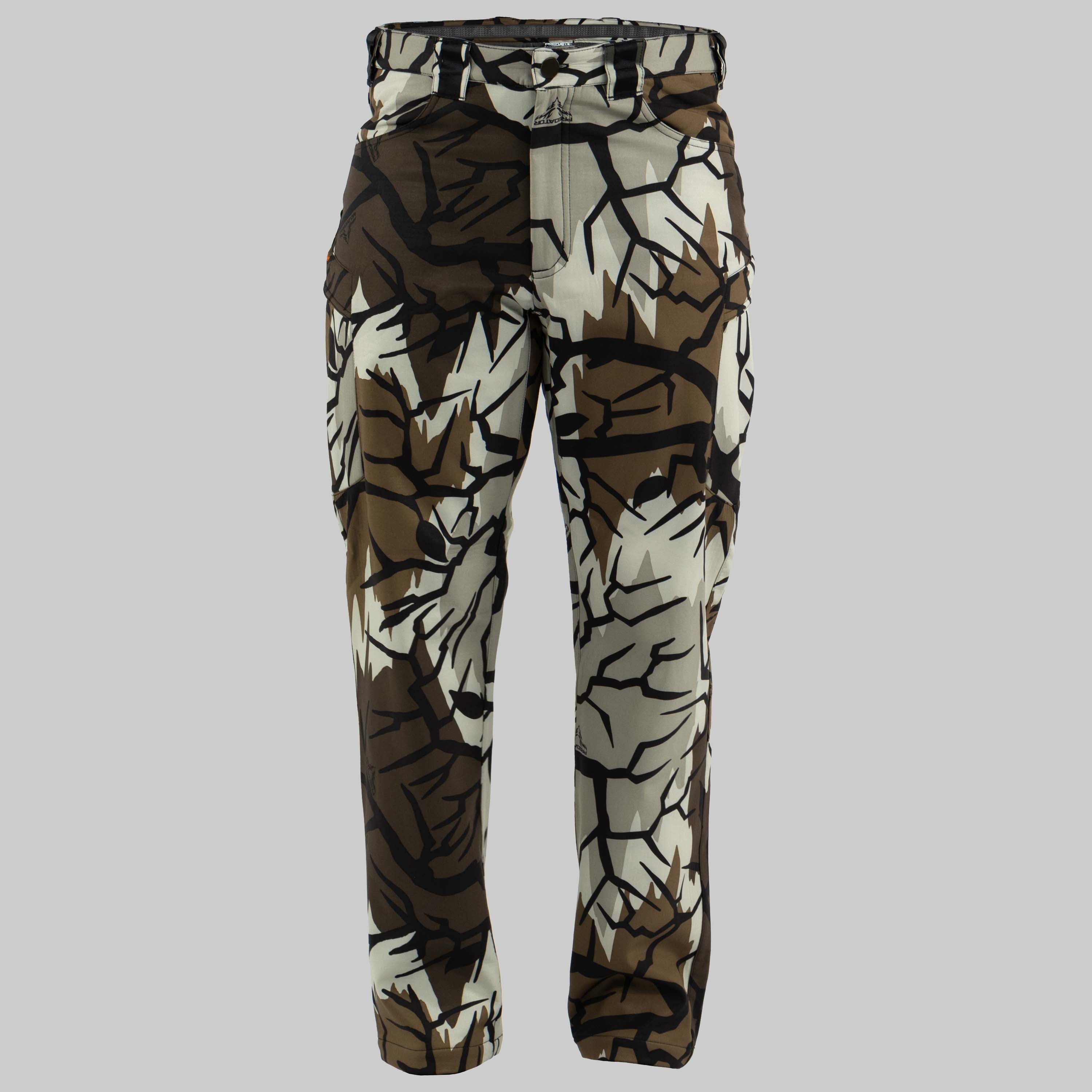 Predator Camo - Alpine Pant - Front View - #color_fall-gray