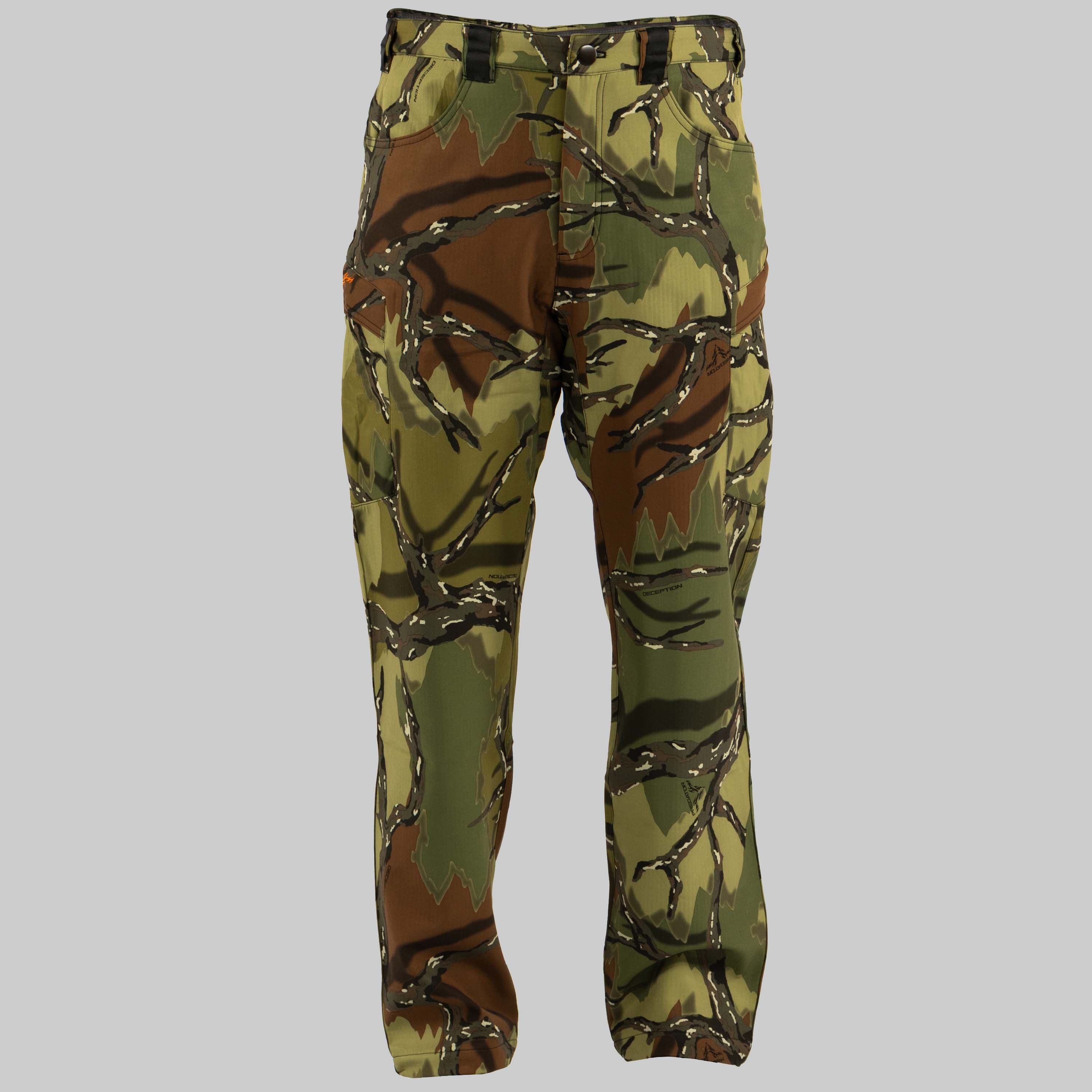 Predator Camo - Alpine Pant - Front View - #color_green-deception
