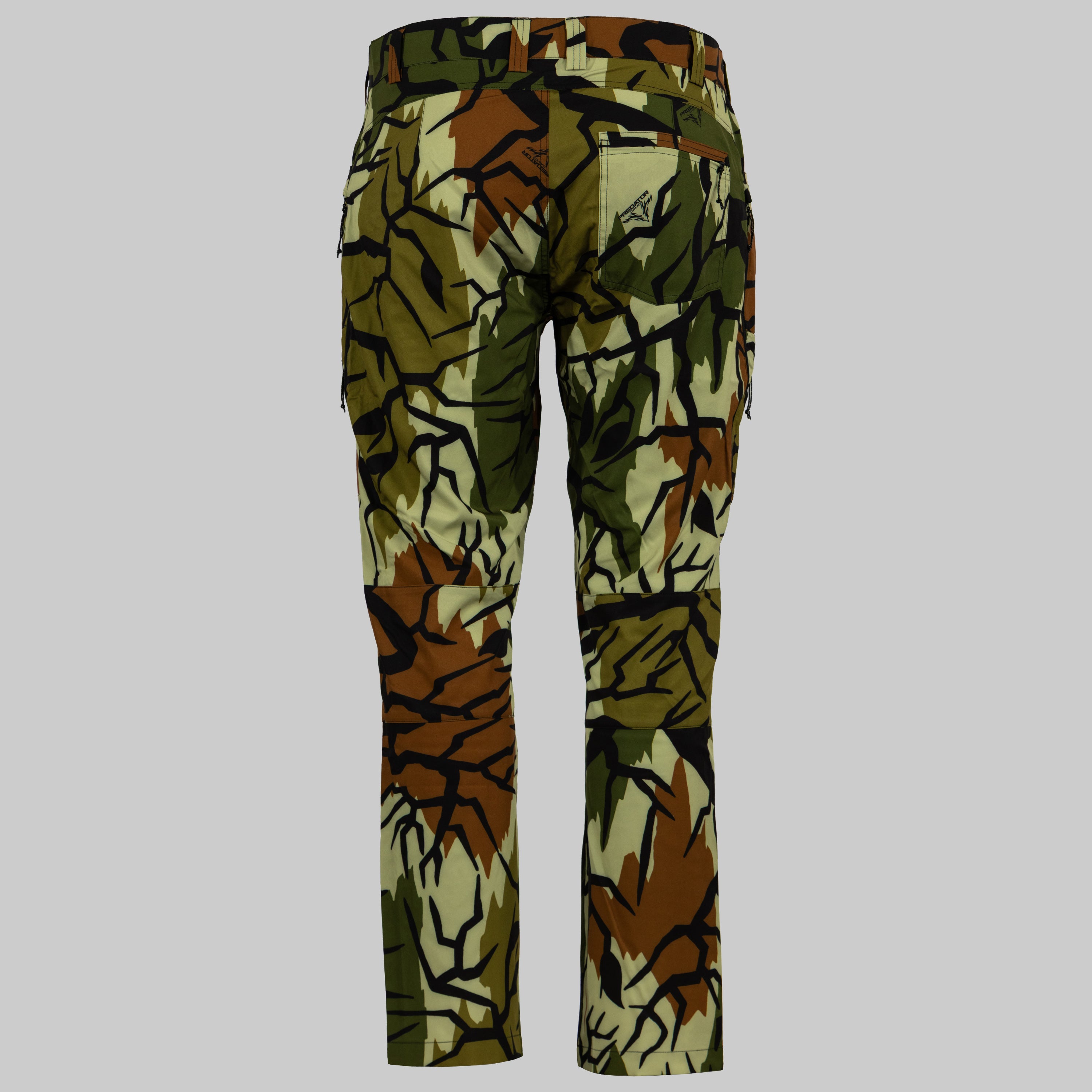 Predator Camo - Vapor Lite Pant - Back View - #color_spring-green