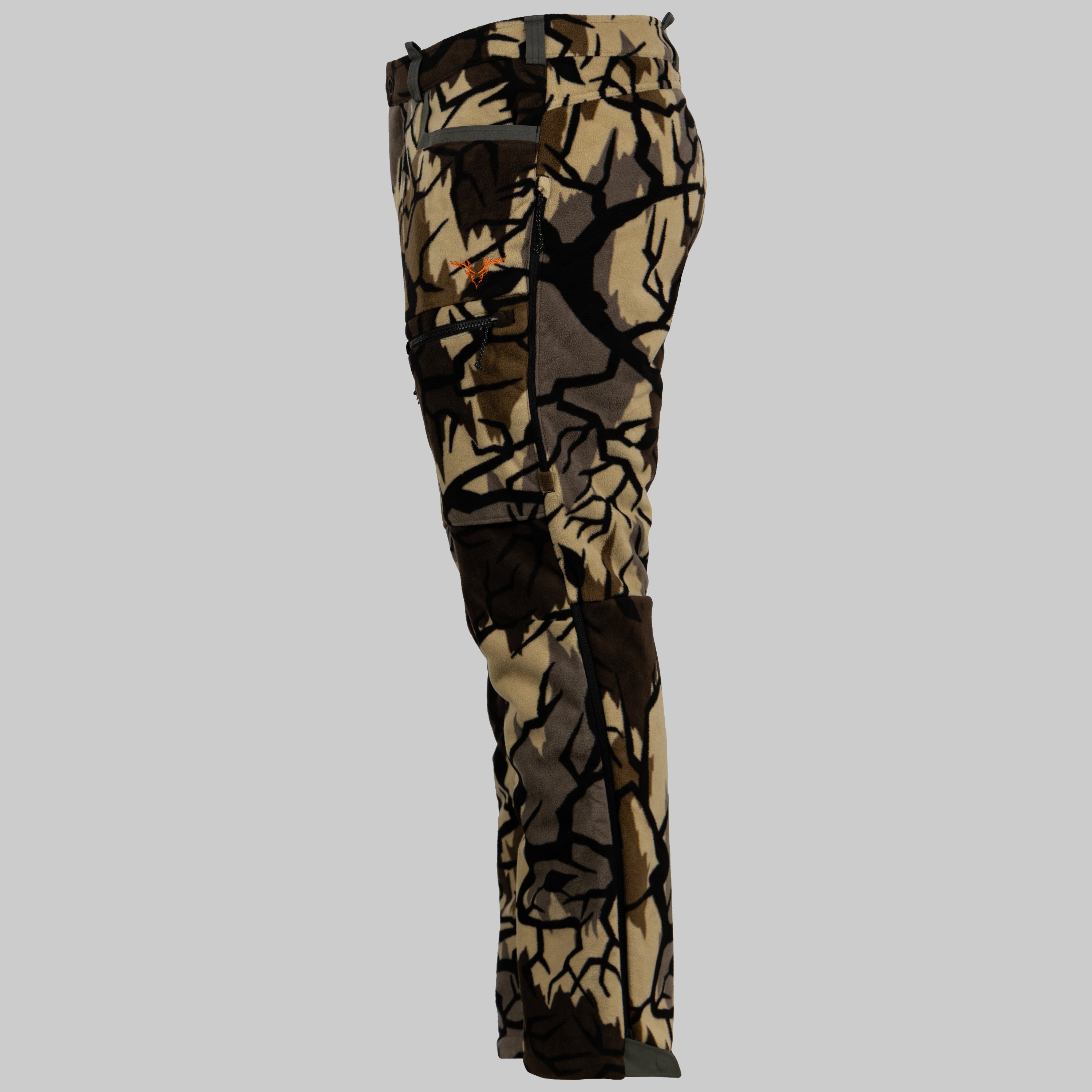 Predator Camo - Vantage X Pant - Side View - #color_fall-brown
