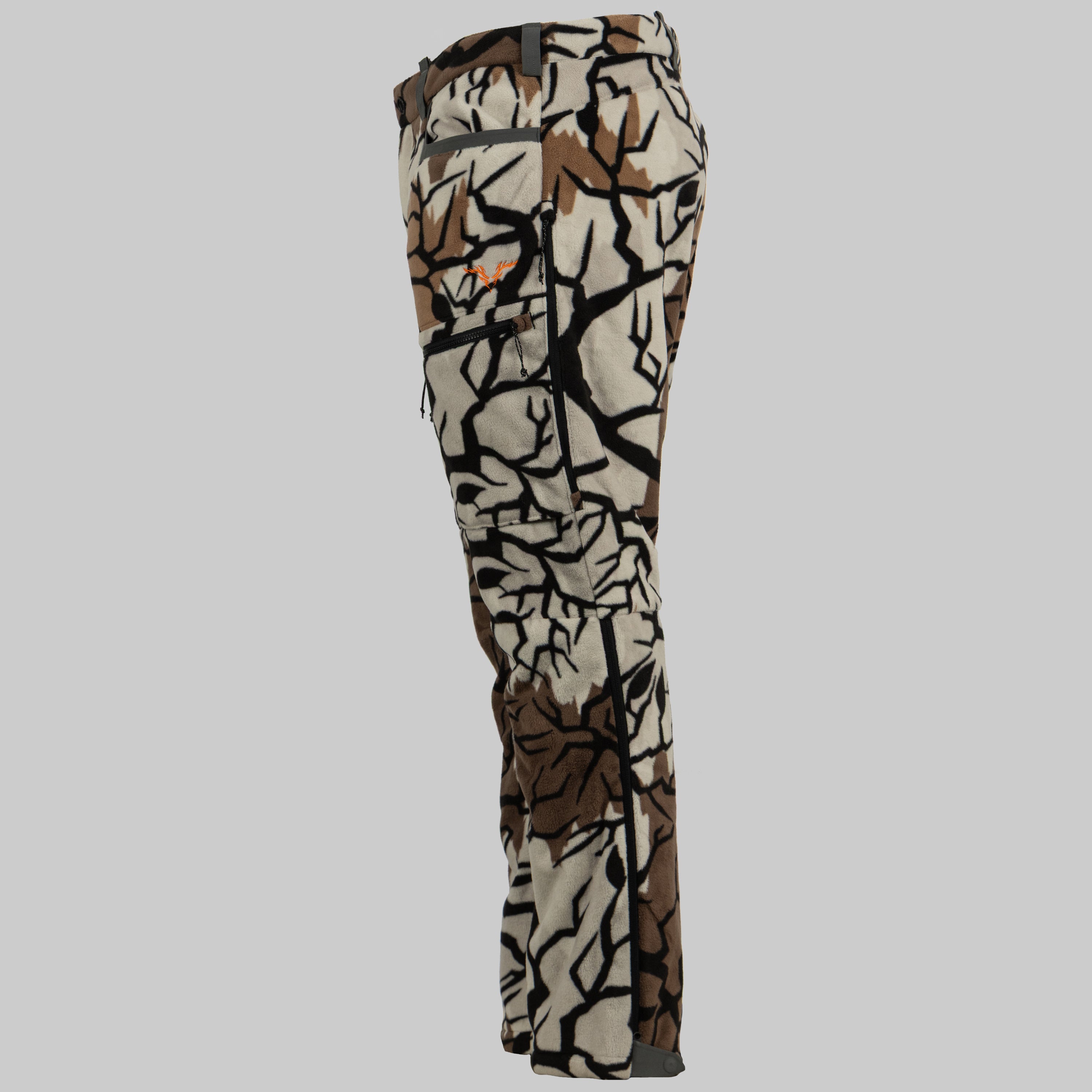 Predator Camo - Vantage X Pant - Side View - #color_fall-gray