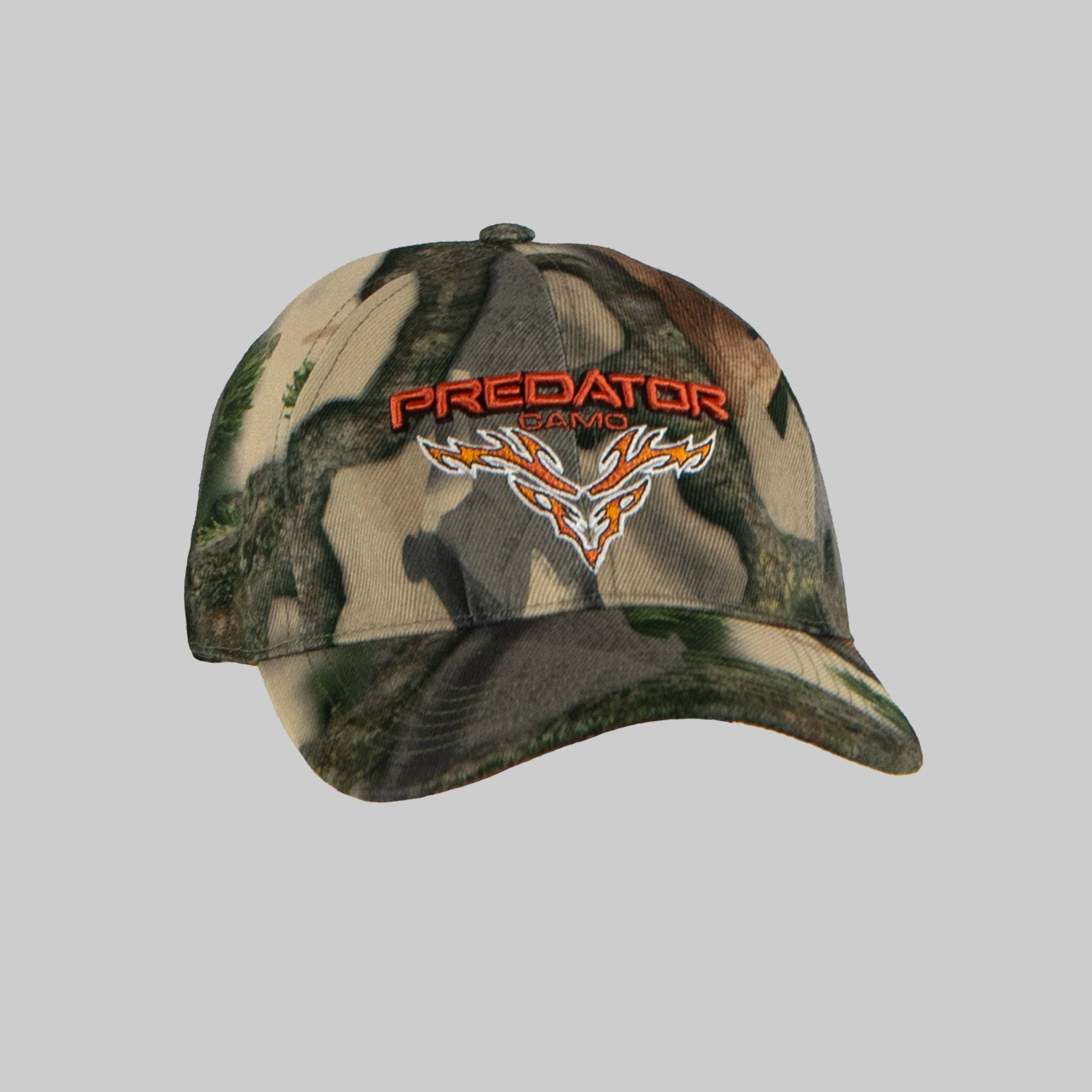 Predator Logo Hat Adjustable Moisture-Wicking Durable Polyester