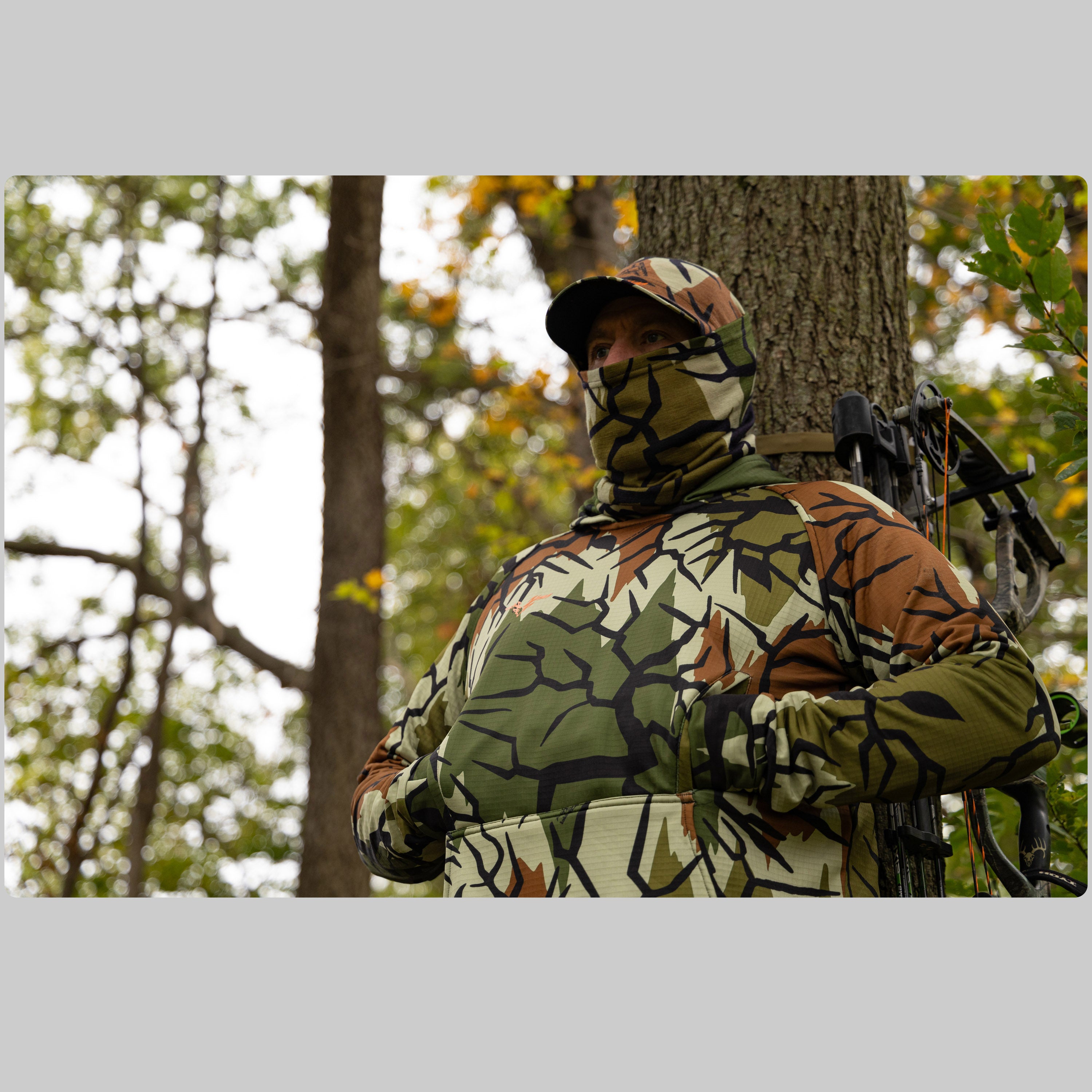 Predator Camo - Lifestyle 1 Merino 250 Neck Gaiter - #color_spring-green