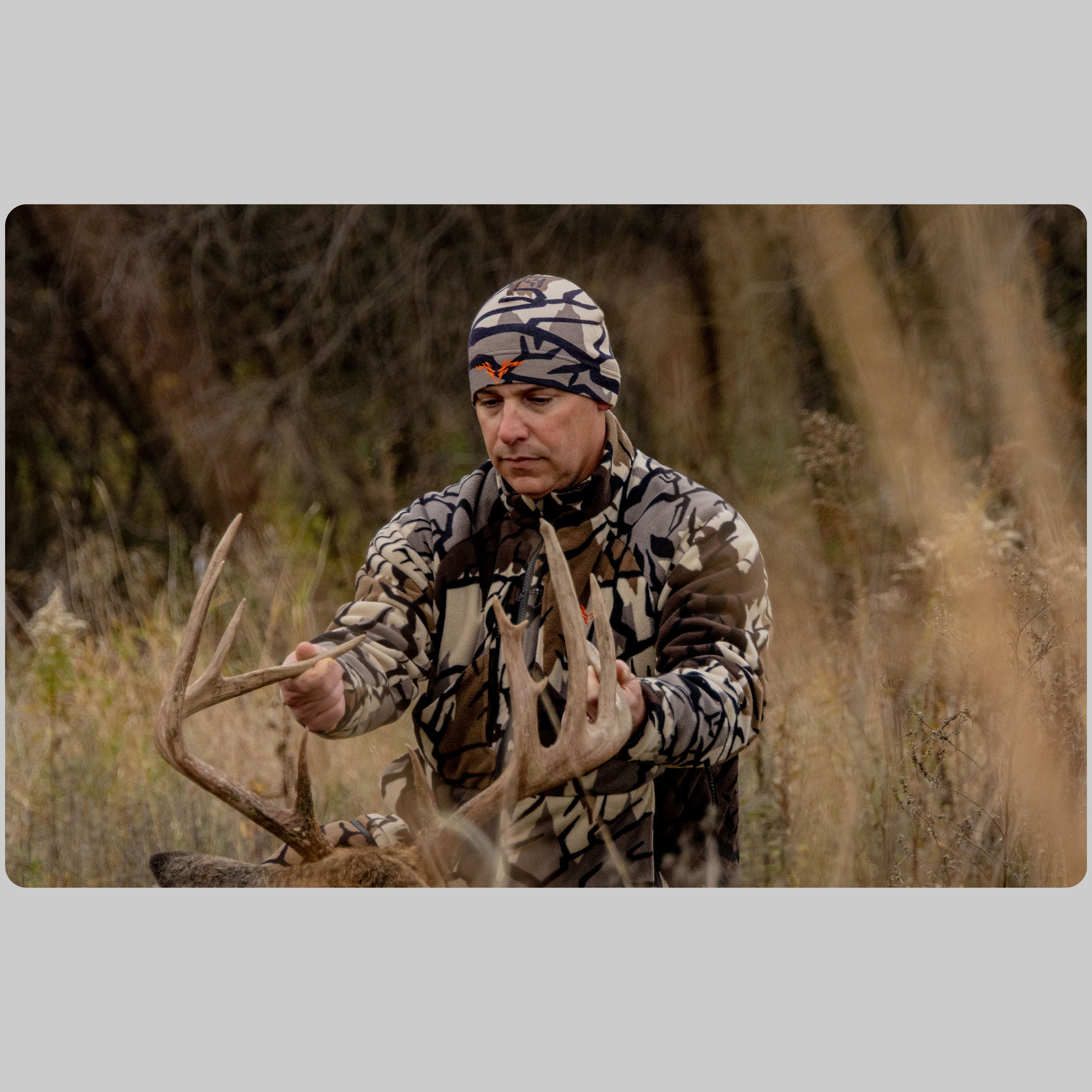Predator Camo - Lifestyle 1 Merino 250 Beanie - #color_fall-brown