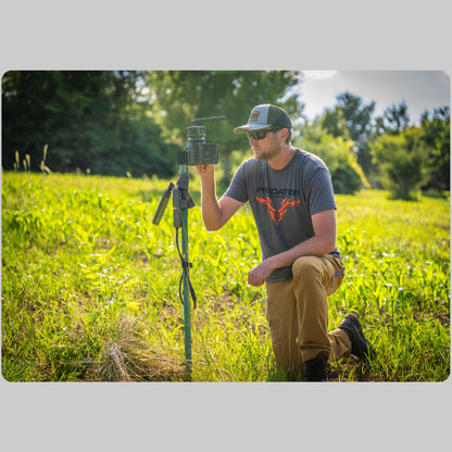 Predator Camo - Lifestyle 1 Triblend Logo Tee - Gray
