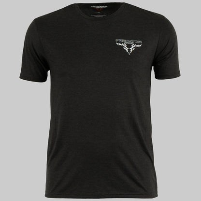 Ridge Tee - Front View - Black Forest