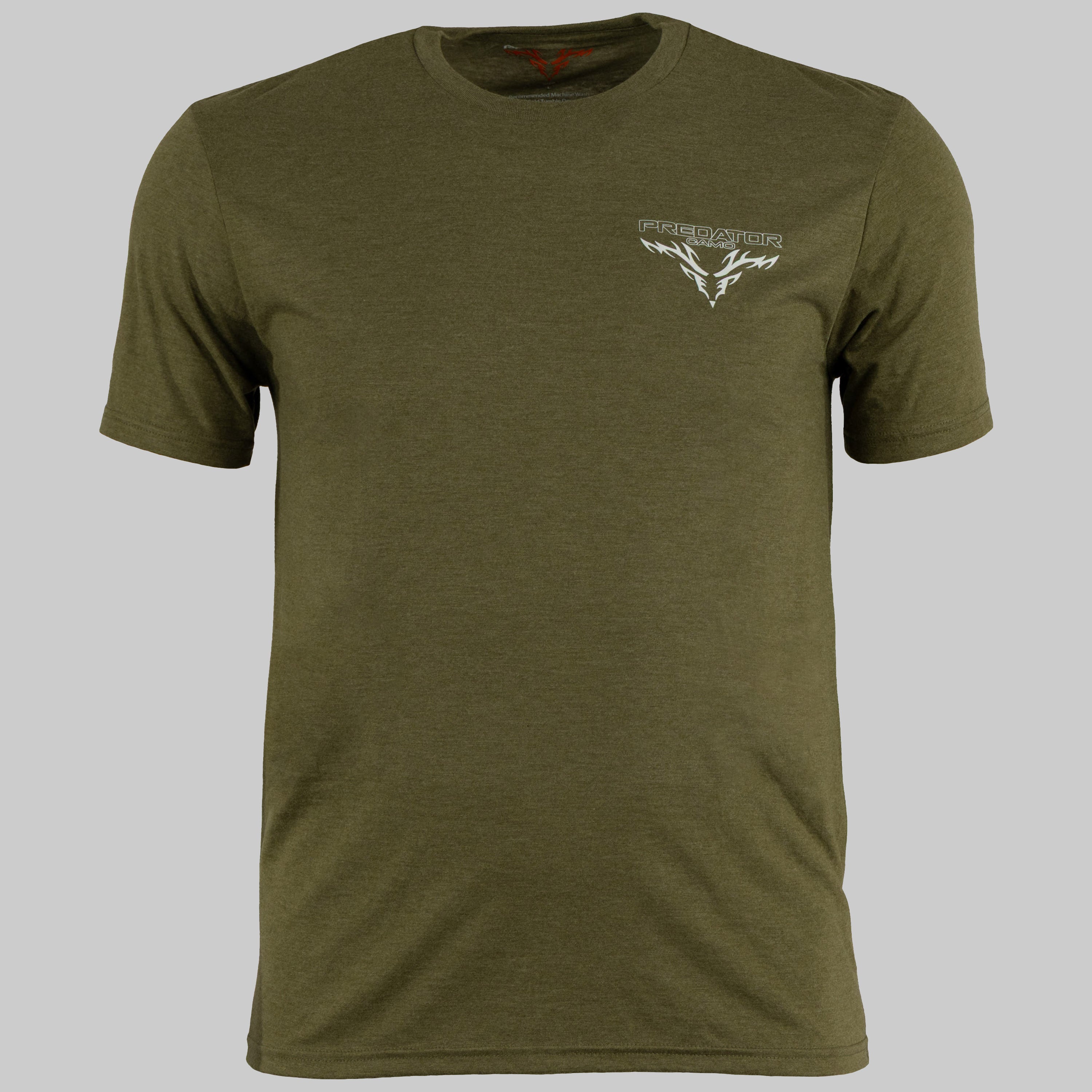 Ridge Tee - Front View - Military Green Frost
