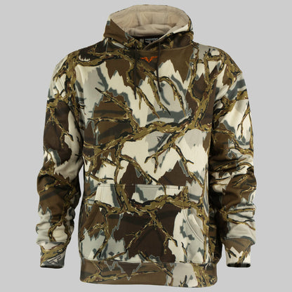 Predator Camo - Legacy Hoodie - Front View - #color_brown-deception
