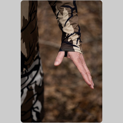 Predator Camo - Lifestyle 4 Vapor Lite Hoodie - #color_fall-brown