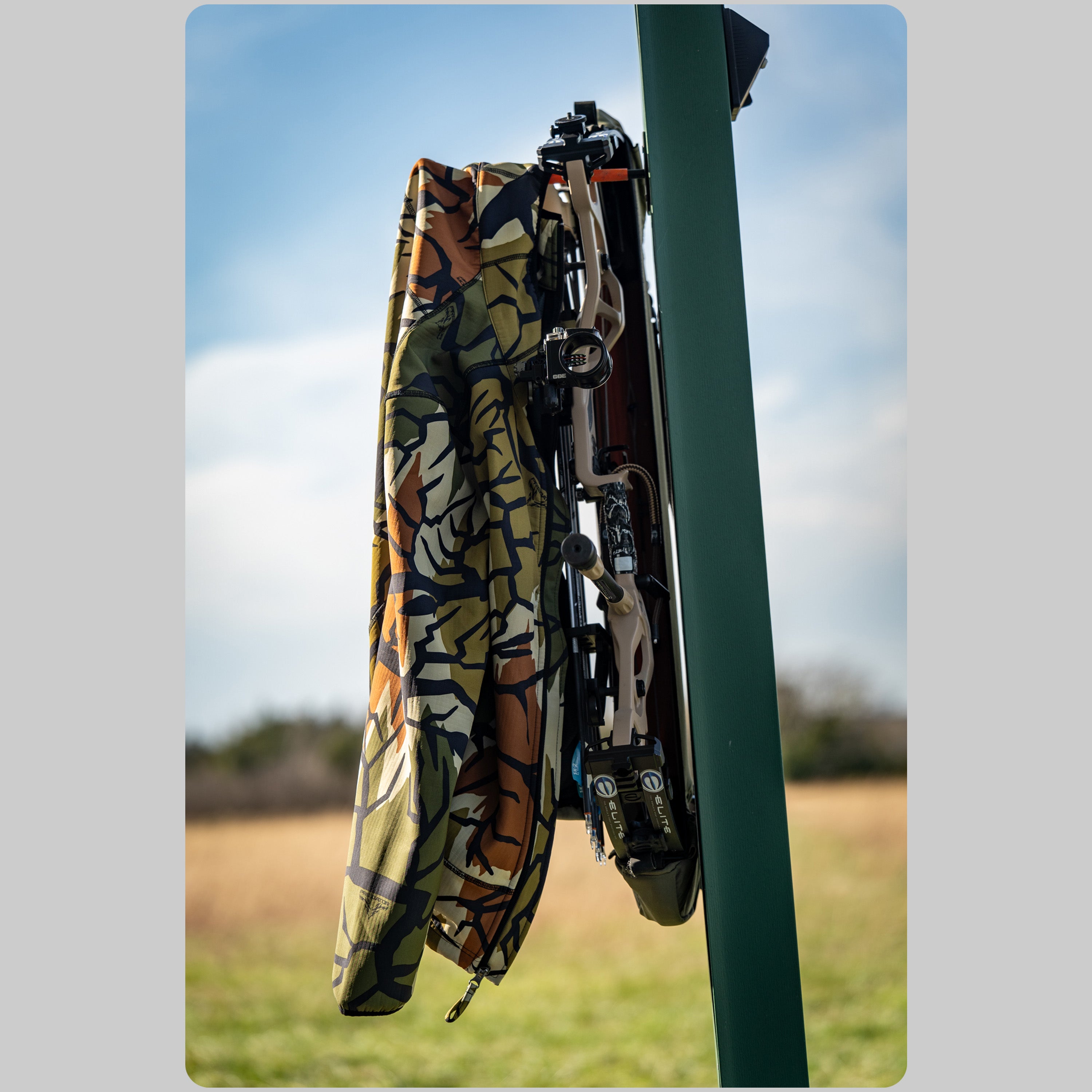 Alpine Jacket | Stretch | Wind Blocker | Midweight | Predator Camo