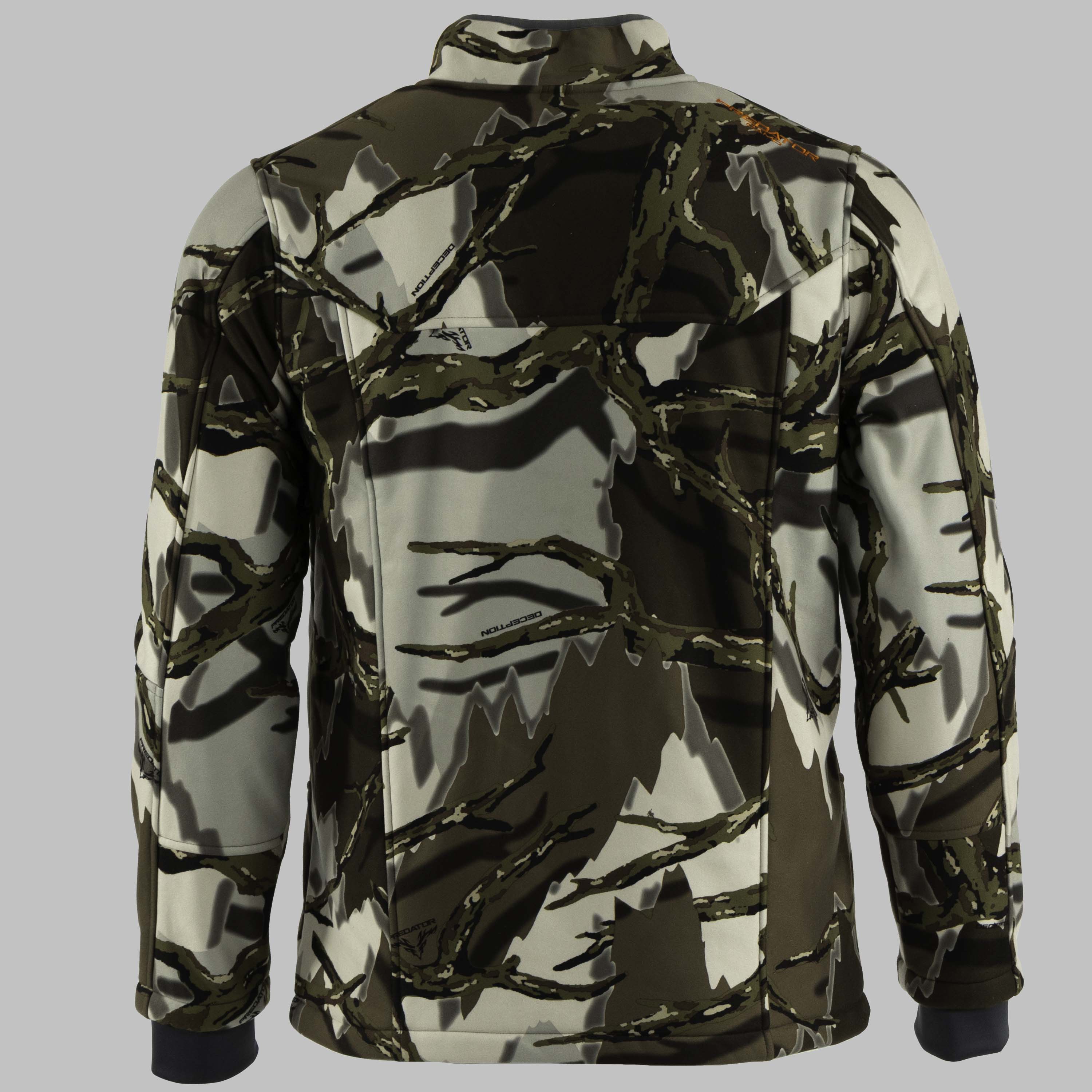 Predator Camo - G2 Whitetail Jacket - Back View - #color_brown-deception