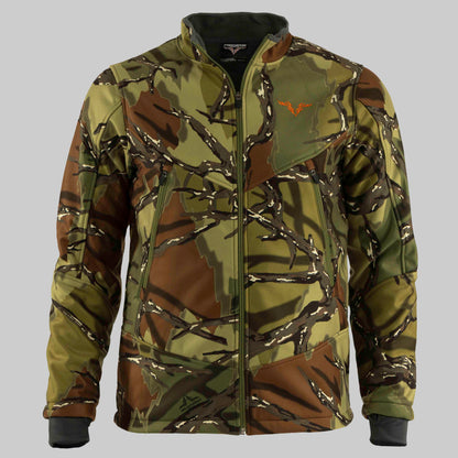 Predator Camo - G2 Whitetail Jacket - Front View - #color_green-deception