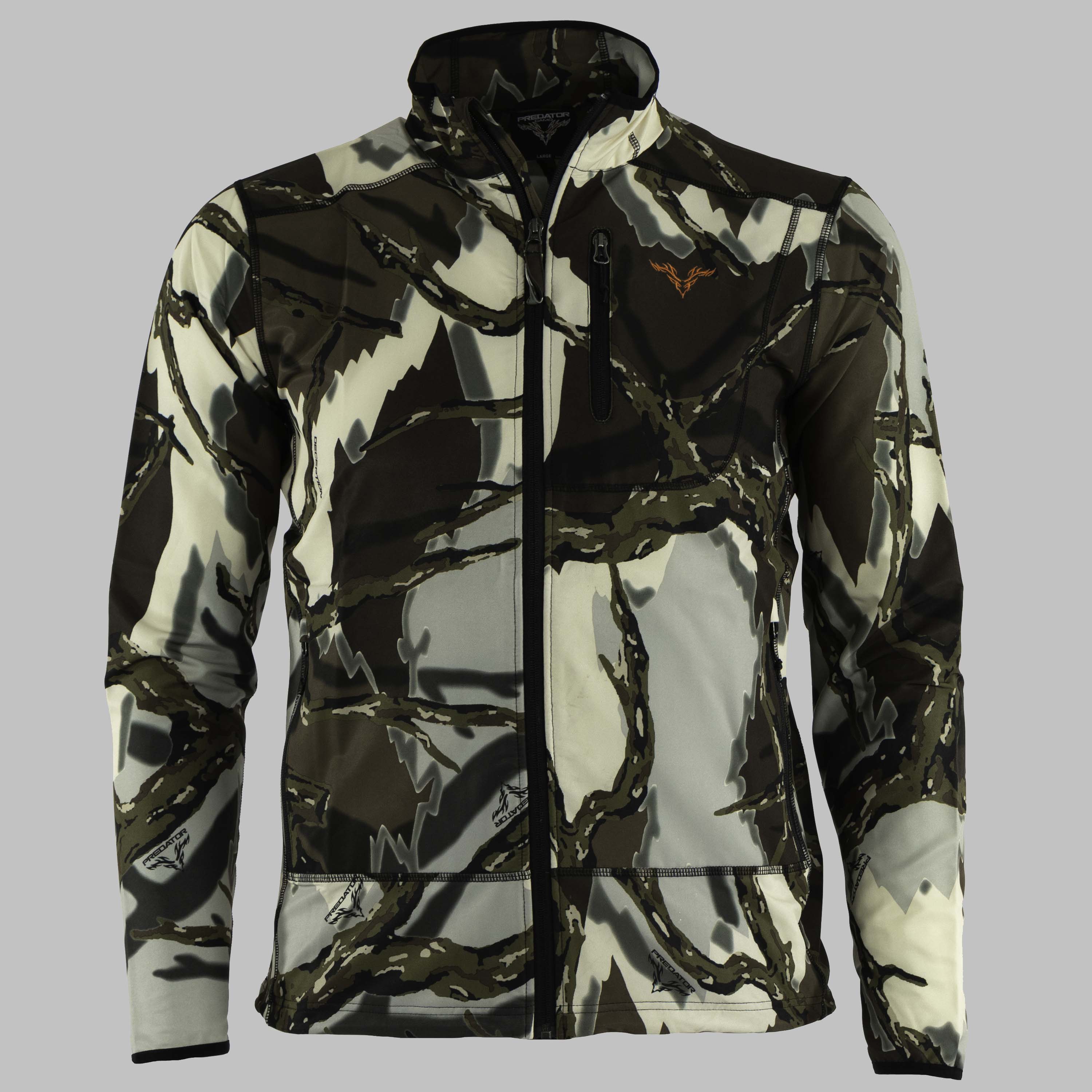 Predator Camo - Ultra Light Jacket  - Front View - #color_brown-deception