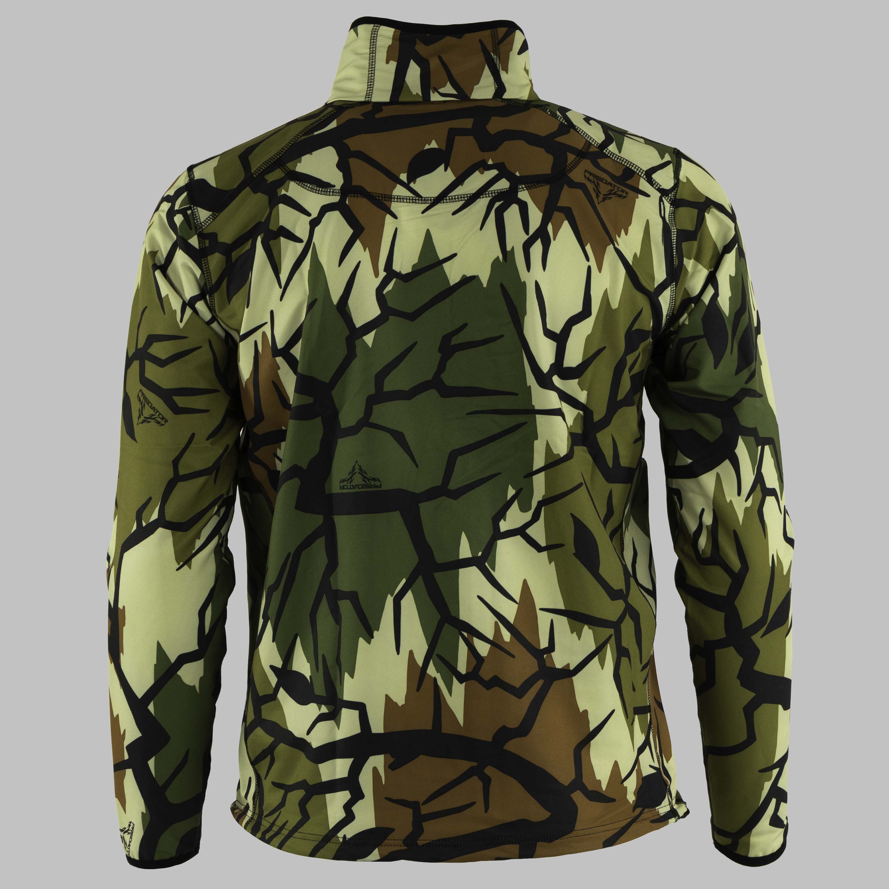 Predator Camo - Ultra Light Jacket  - Back View - #color_spring-green