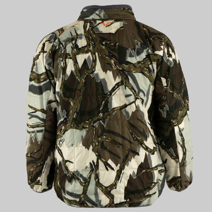 Predator Camo Ambush insulated jacket back view #color_brown-deception
