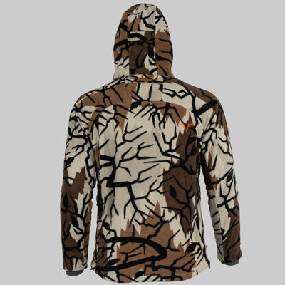Predator Camo - Vantage X Jacket - Back View - #color_fall-gray