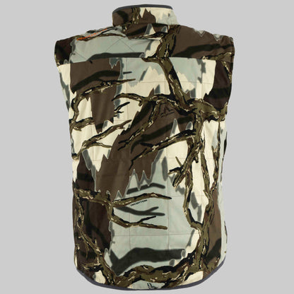 Predator Camo - Ambush Insulated Vest  - Back View #color_brown-deception
