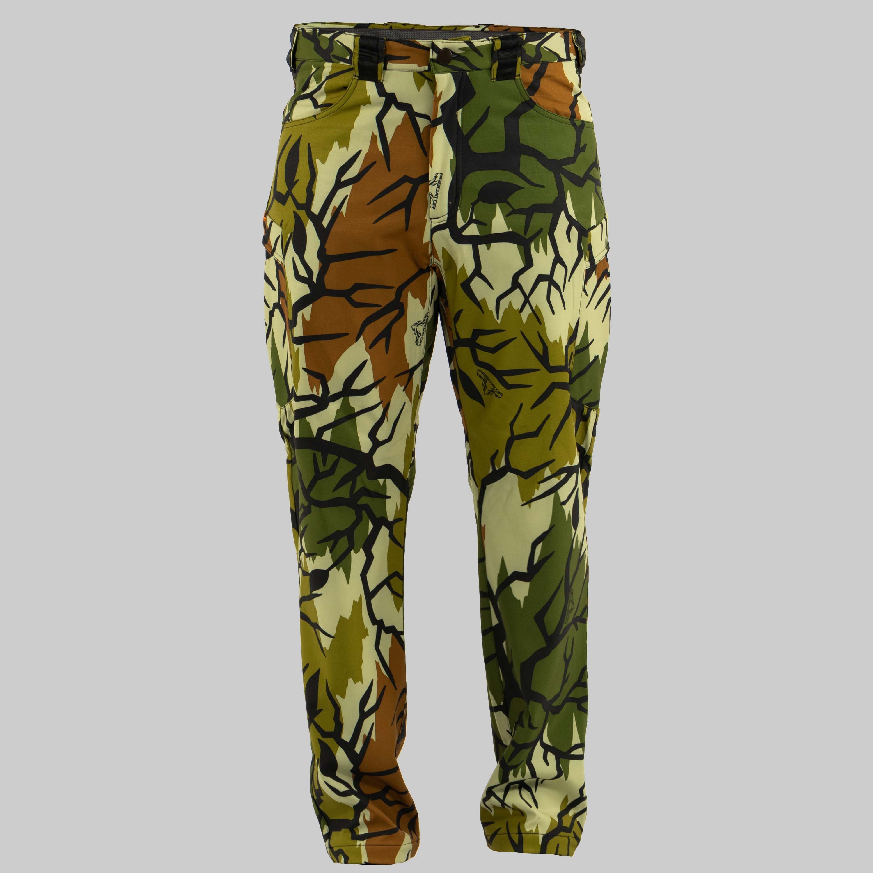 Predator Camo - Alpine Pant - Front View - #color_spring-green