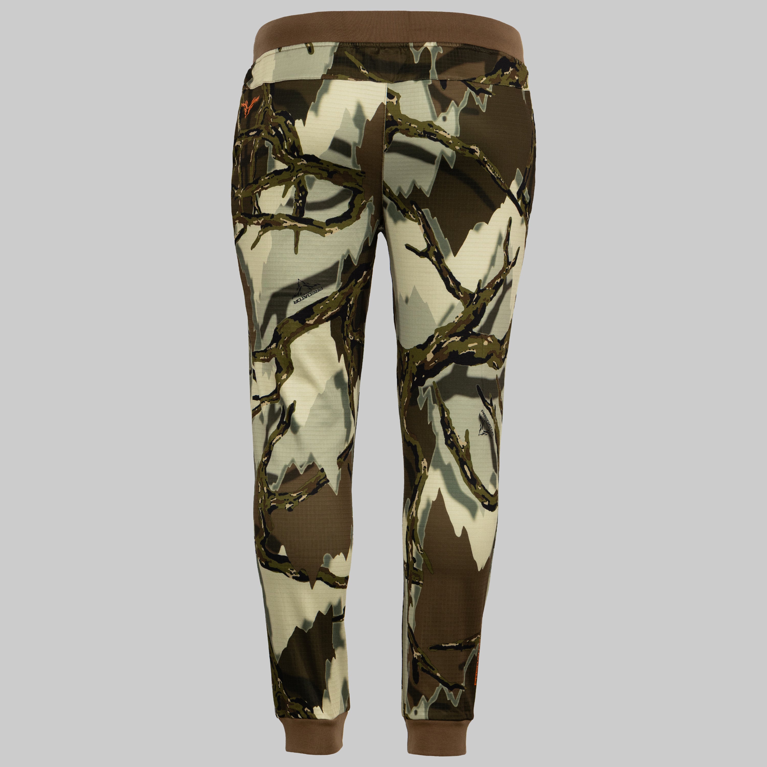 Predator Camo - ThermoGrid Pant - Back View - #color_brown-deception