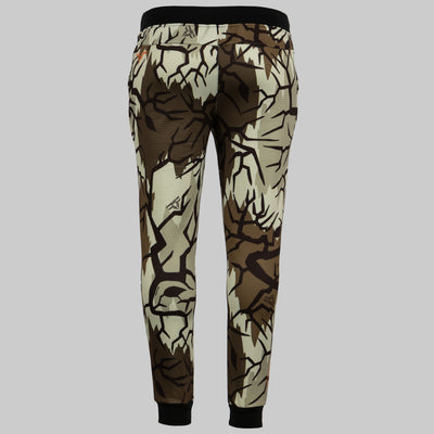 Predator Camo - ThermoGrid Pant - Back View - #color_fall-gray