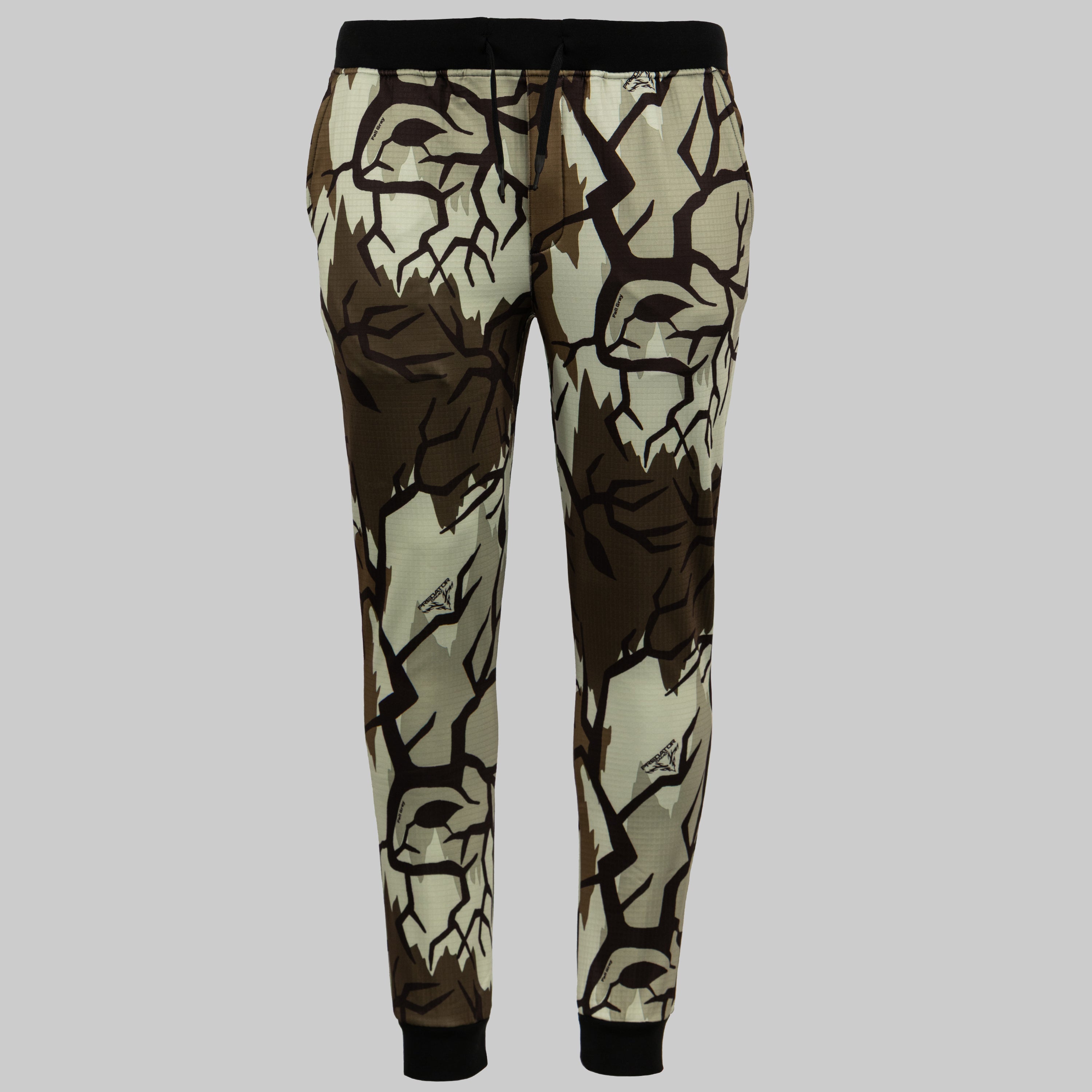 Predator Camo - ThermoGrid Pant - Front View - #color_fall-gray