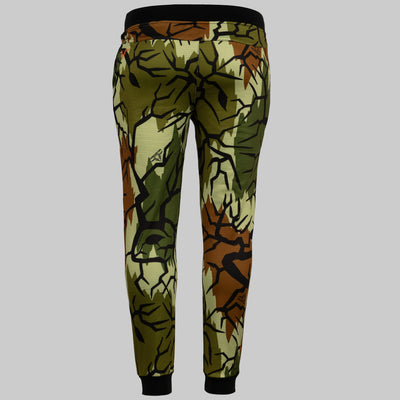 Predator Camo - ThermoGrid Pant - Back View - #color_spring-green