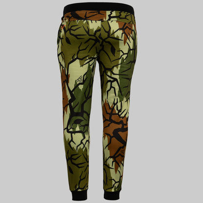 Predator Camo - ThermoGrid Pant - Back View - #color_spring-green