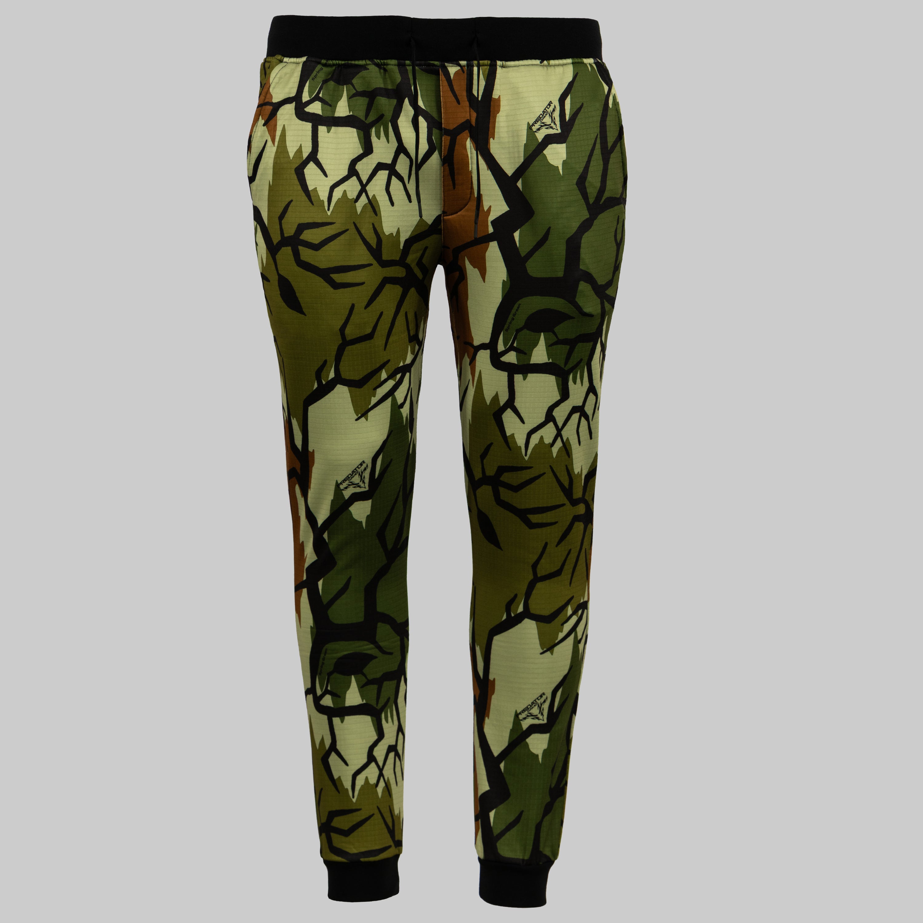 Predator Camo - ThermoGrid Pant - Front View - #color_spring-green