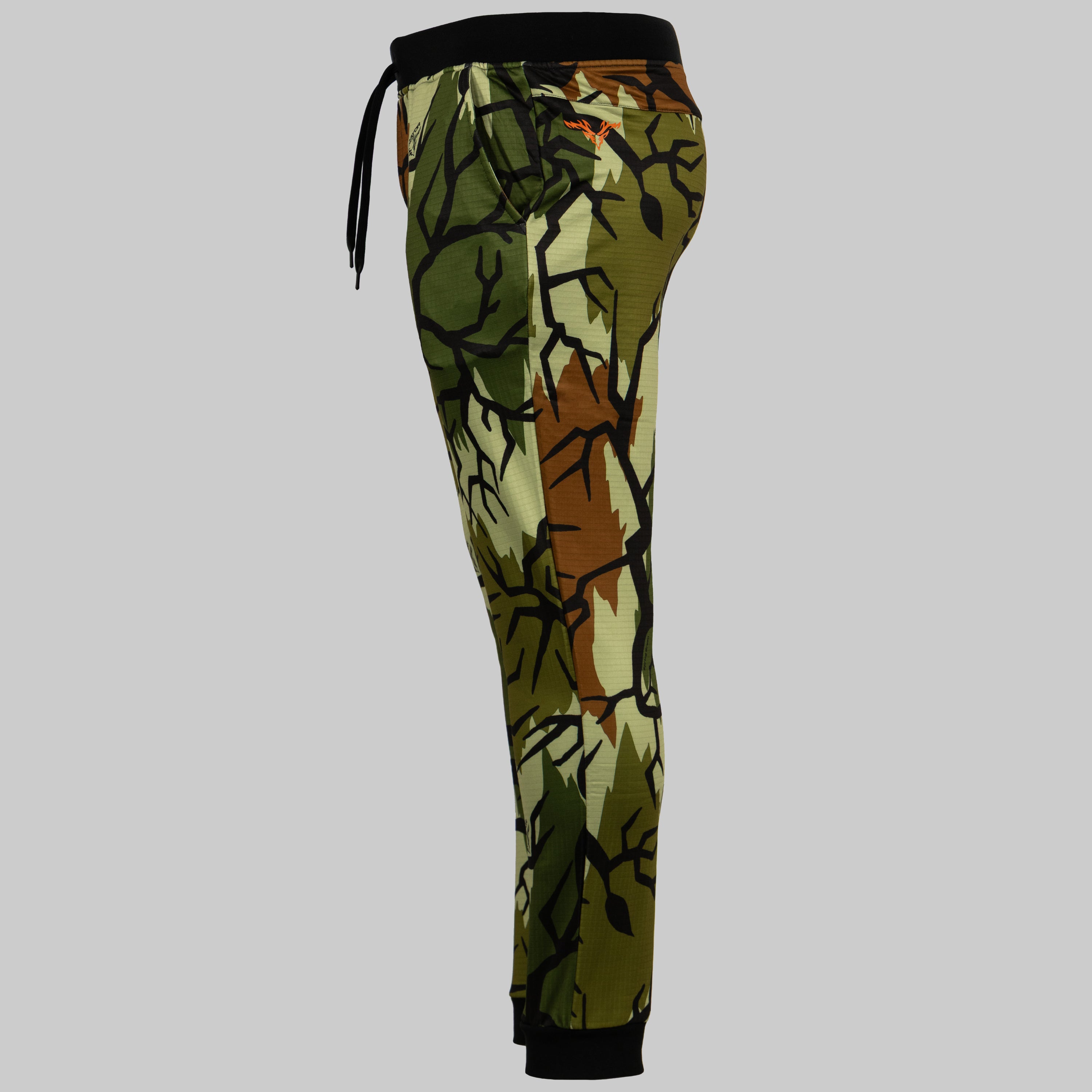 Predator Camo - ThermoGrid Pant - Side View - #color_spring-green