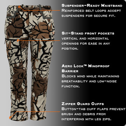 Predator Camo - Prod Promo Vantage X Pant - Front View - #color_fall-gray
