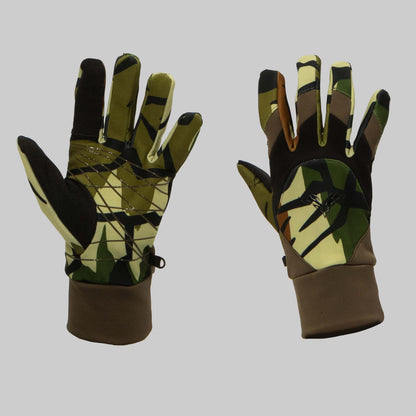 Predator Camo - Midweight Touch Gloves - #color_spring-green