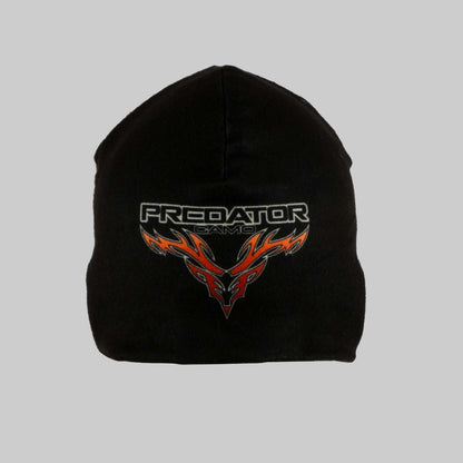 Predator Camo - Reversible Logo Beanie - #color_black