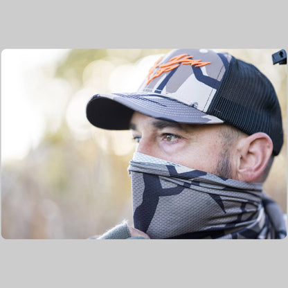 Predator Camo - Lifestyle Vapor Lite Neck Gaiter - #color_fall-brown