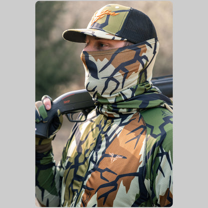 Predator Camo - Lifestyle 1 Vapor Lite Neck Gaiter - #color_spring-green