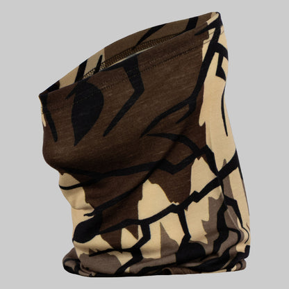 Predator Camo - Merino 250 Neck Gaiter - #color_fall-brown