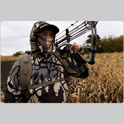 Predator Camo - Lifesetyle Merino 250 Neck Gaiter - #color_fall-brown