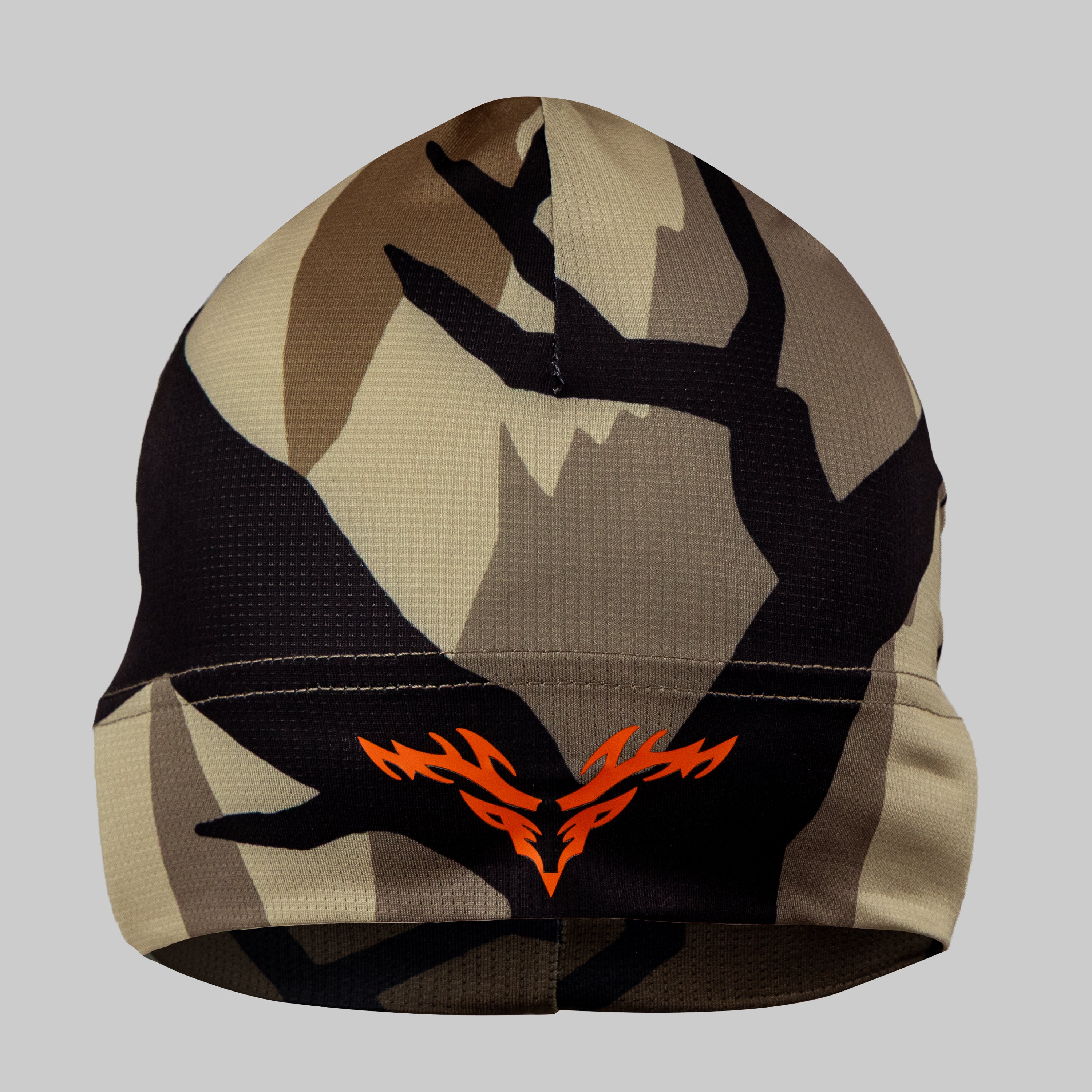 Silver Grid Beanie