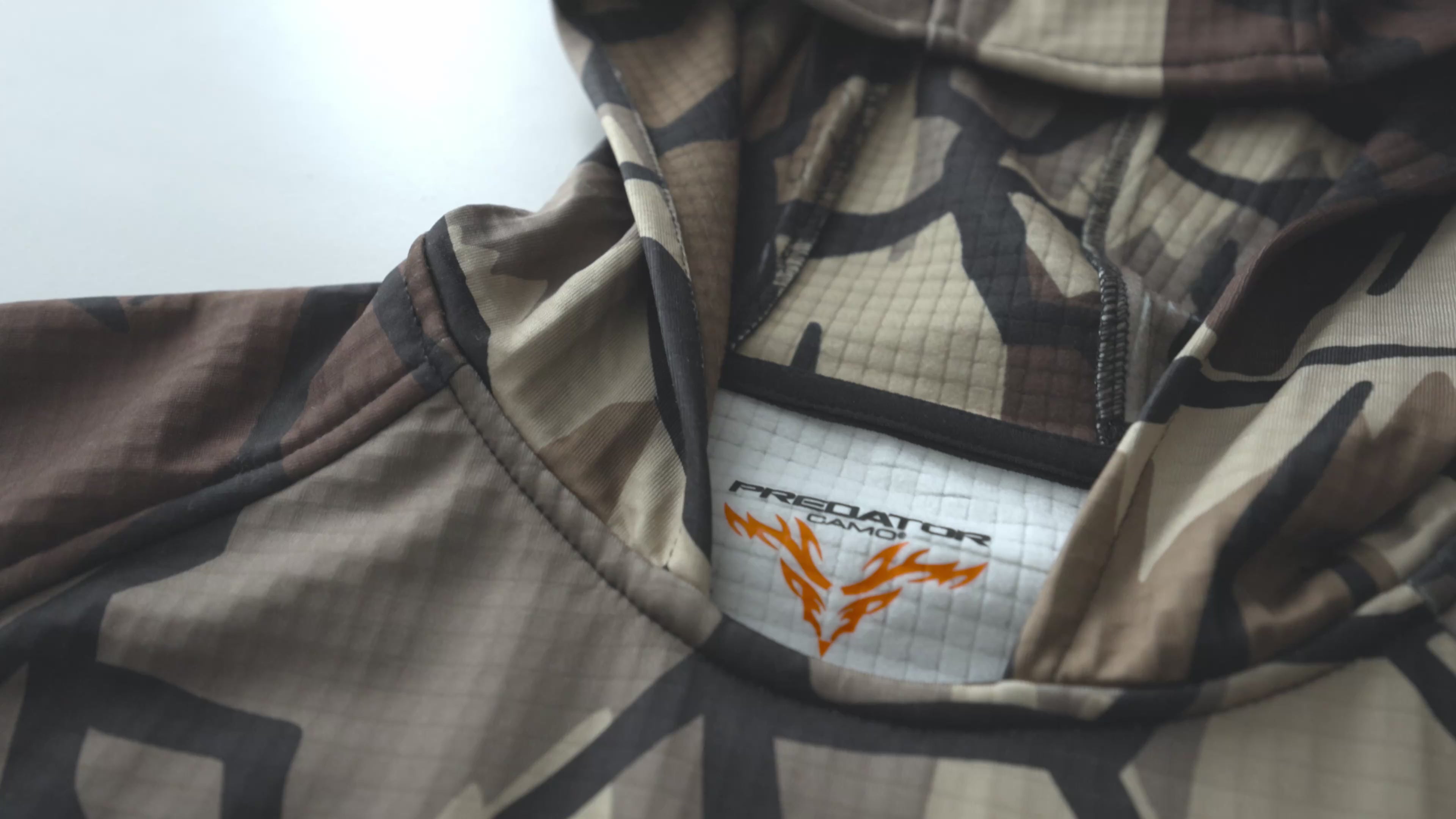 Thermo Grid Hoodie | Fleece Hunting Hoodie | Predator Camo